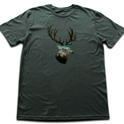 Deer antler's Landscape T-shirt