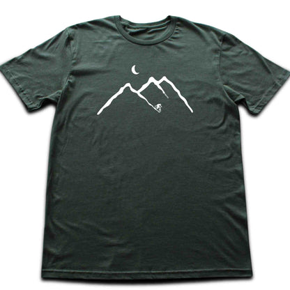 Biking Mountain Path T-shirt