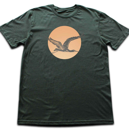 Heron and Sun T-shirt