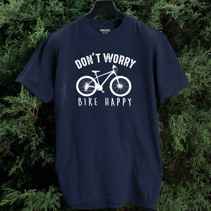 Don't Worry, Bike Happy T-shirt