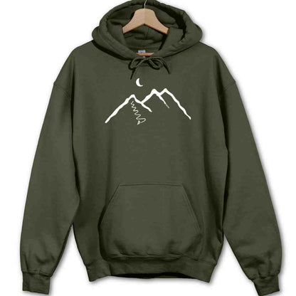 Snowboard Mountain Hoodie
