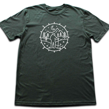 Round Landscape Hiker T-shirt