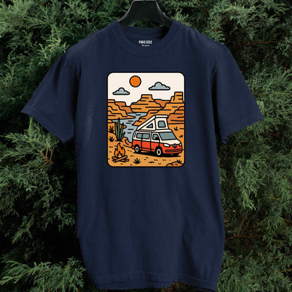 Cartoon Van Canyon T-shirt
