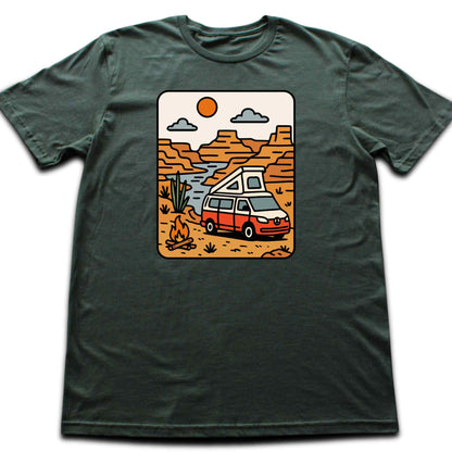 Cartoon Van Canyon T-shirt