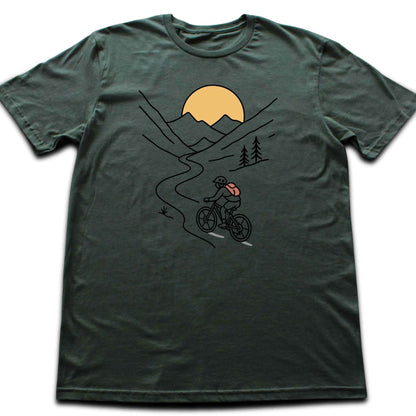 Morning Bike Mountain T-shirt