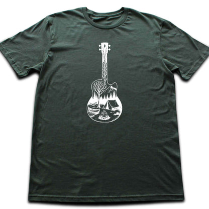 Guitar Camp Landscape T-shirt