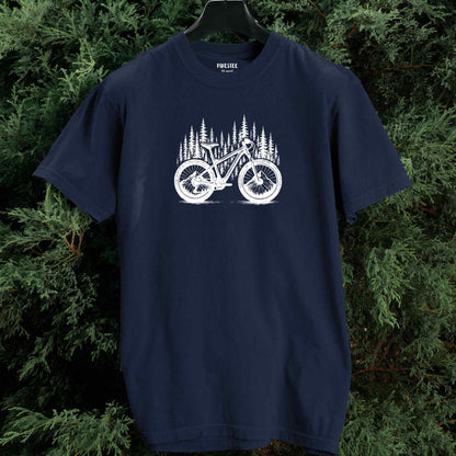 Wooden Mountain Bike T-shirt