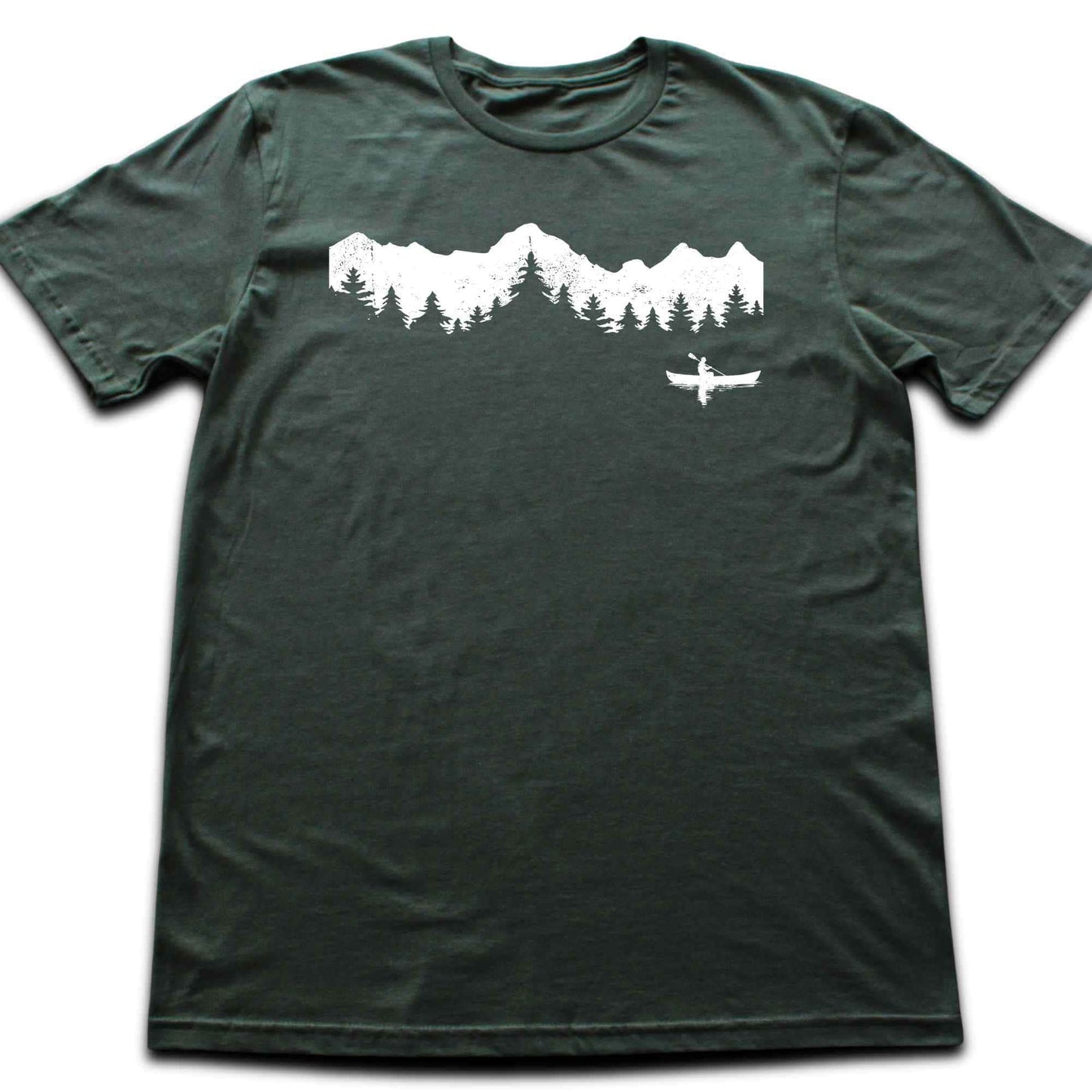 Kayak Landscape Panorama T-shirt