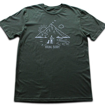 Hiking Buddy Dog  T-shirt
