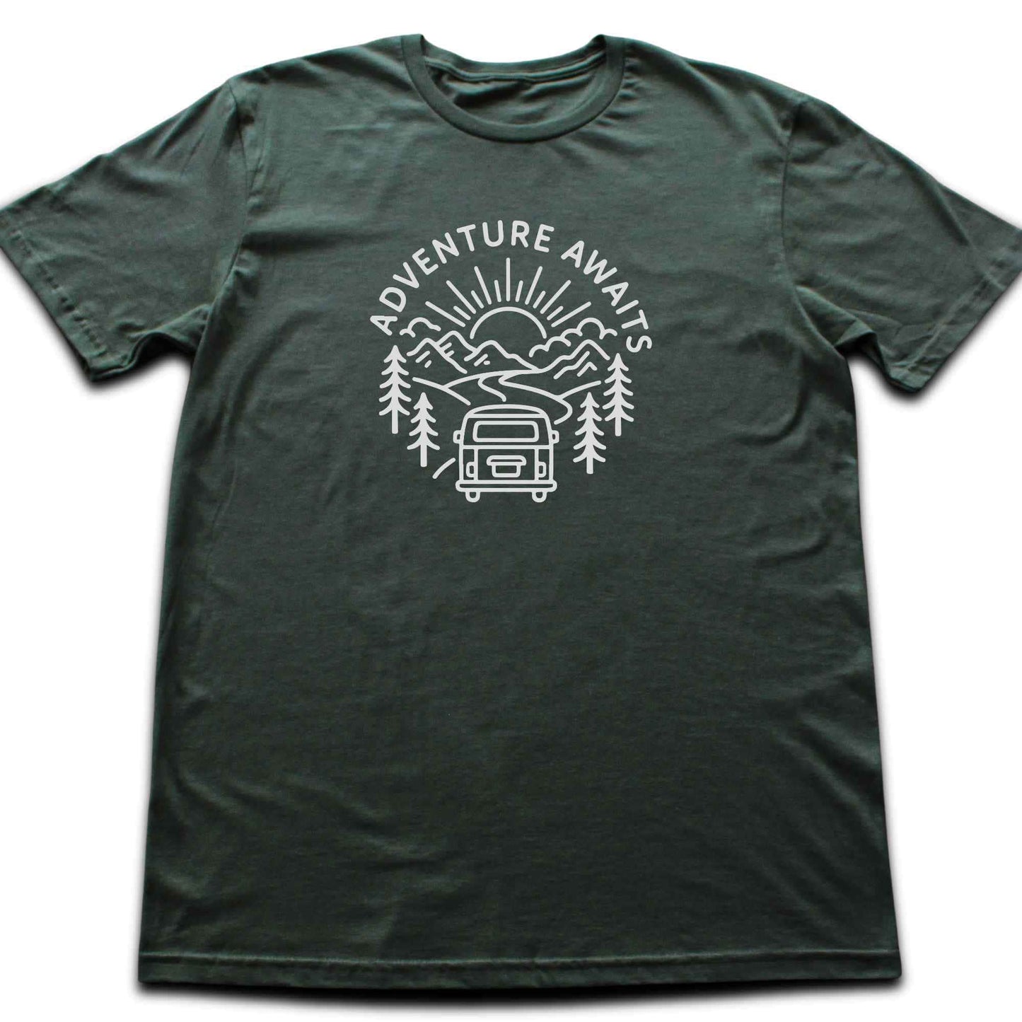 Adventure Awaits Van T-shirt