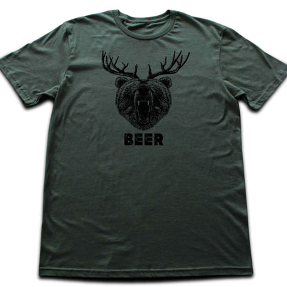 Beer, bear and deer T-shirt
