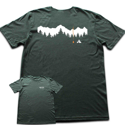 Back Print Campsite T-shirt