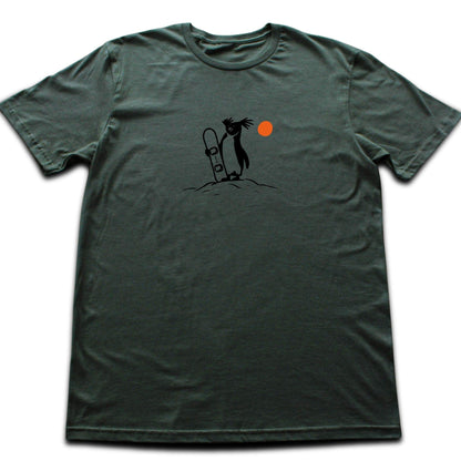 Snowboard Penguin T-shirt