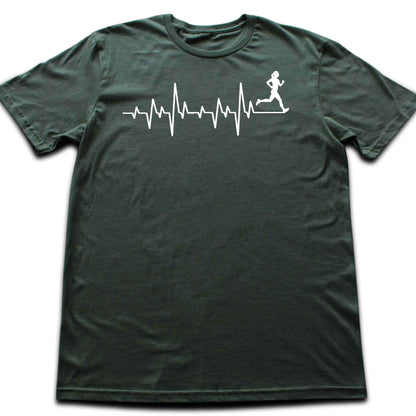 Running Heart Beat T-shirt