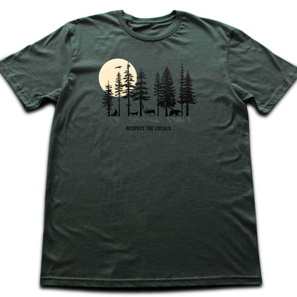 Respect the Locals Forest T-shirt