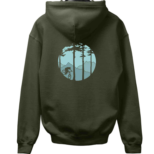 Mtb Round Back-Print Hoodie