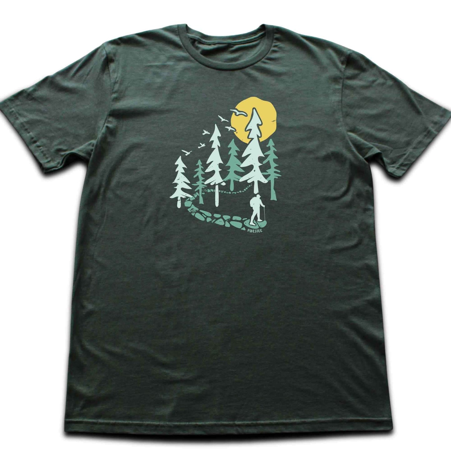 Hiker Forest Path T-shirt