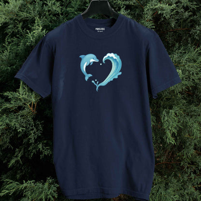 Dolphin Heart T-shirt