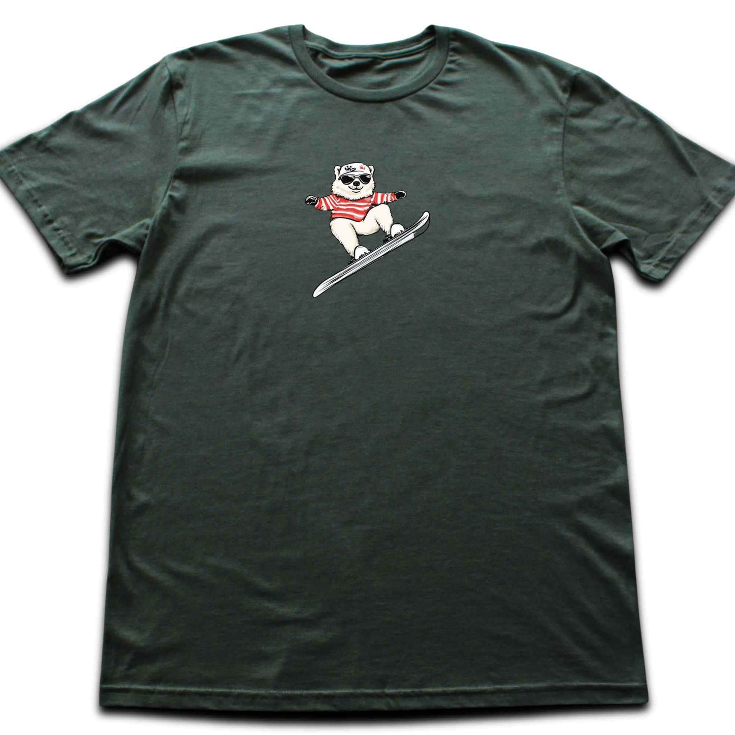 Snowboard Dog T-shirt