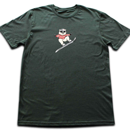 Snowboard Dog T-shirt