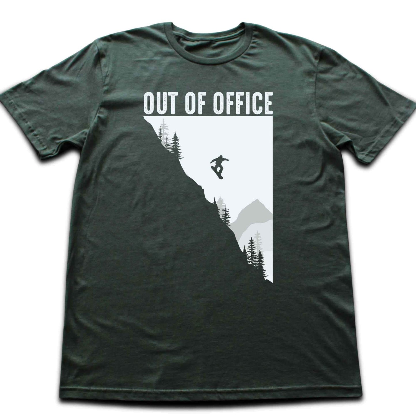 Out Of Office Snow Jump T-shirt
