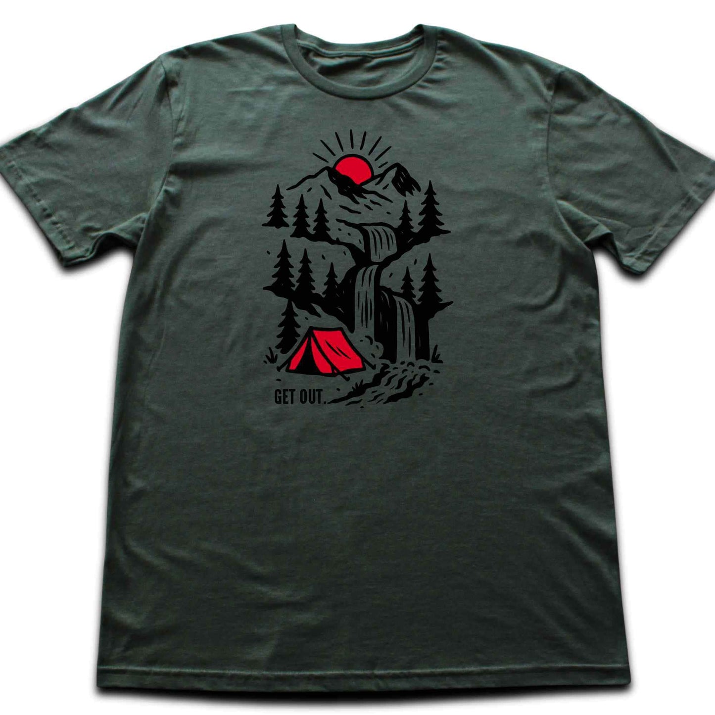 Get Out WaterFall T-shirt
