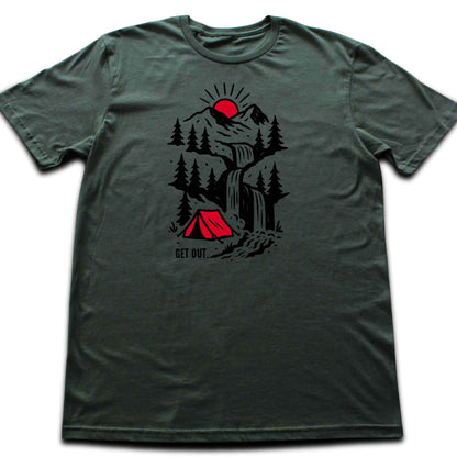 Get Out WaterFall T-shirt