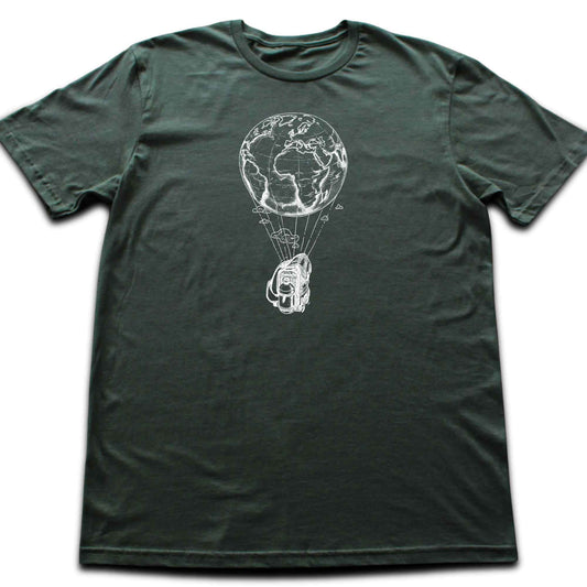 Earth's backpack T-shirt