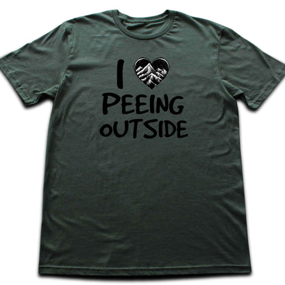 I Love Peeing Outside T-shirt