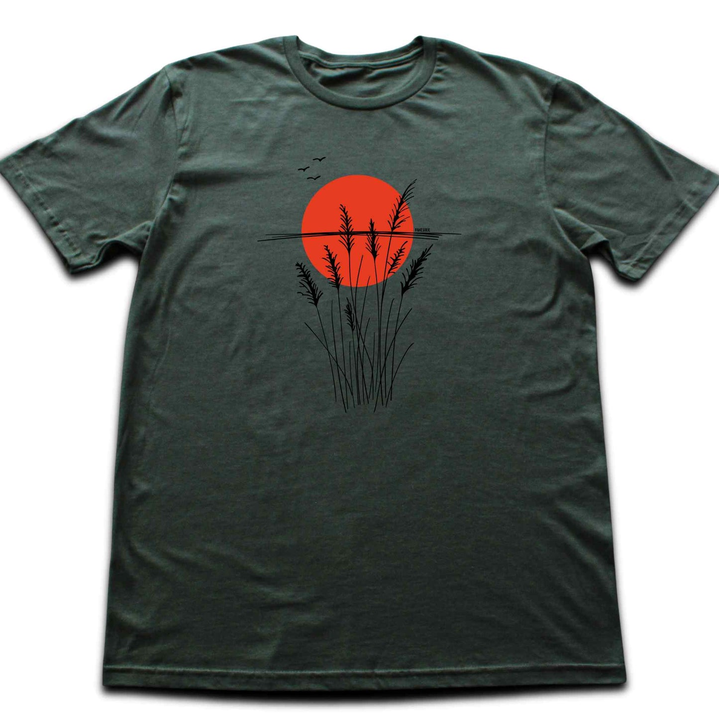 Tall Grass Landscape T-shirt