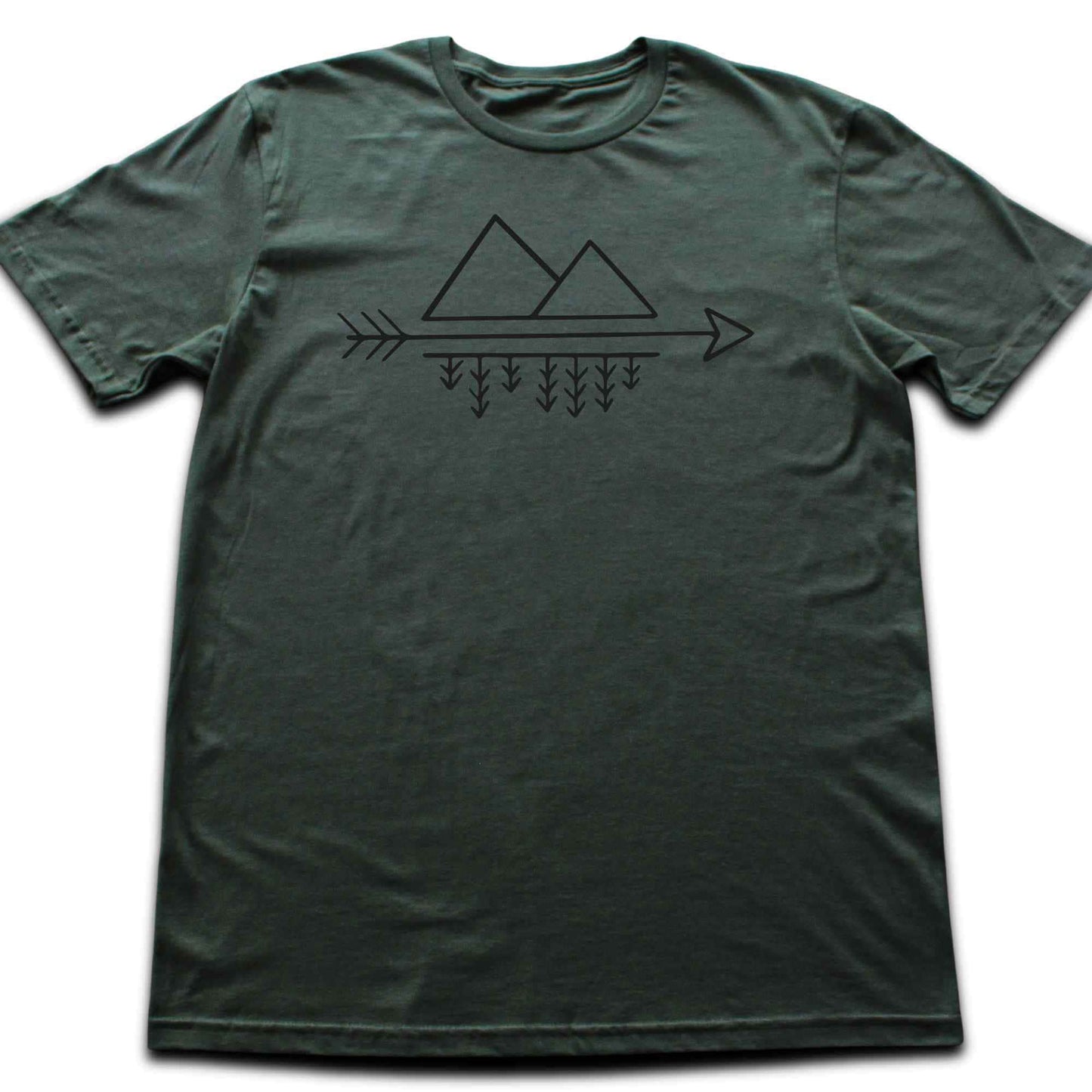 Arrow, Trees and Mountains T-shirt