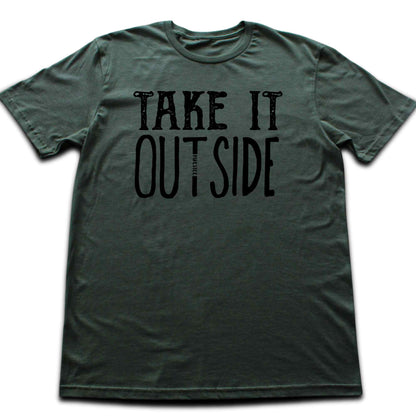 Take It Outside Typo T-shirt