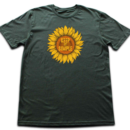 Keep It Simple Sunflower T-shirt