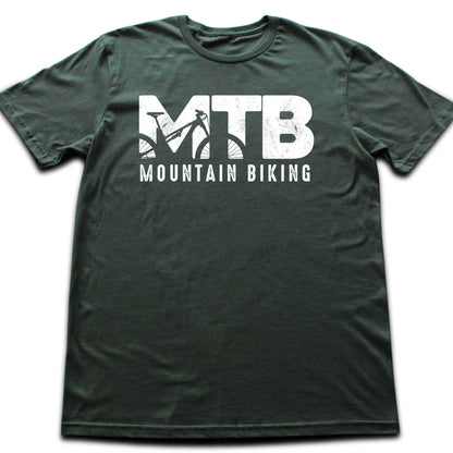 Mountain Bike Typo T-shirt