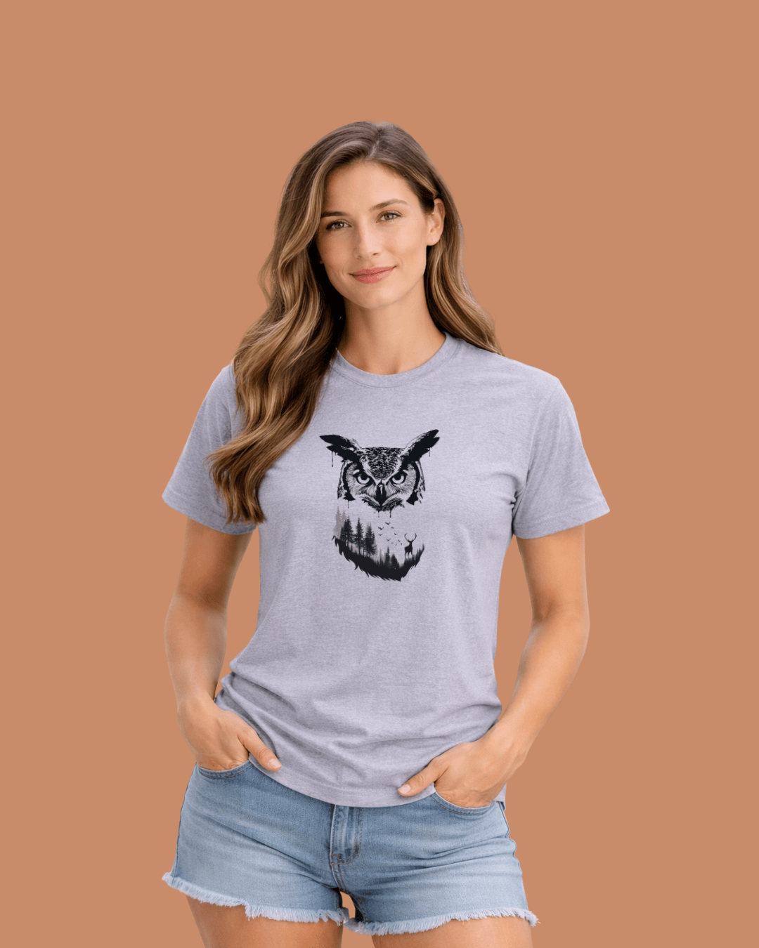 Owl Inner Landscape T-shirt