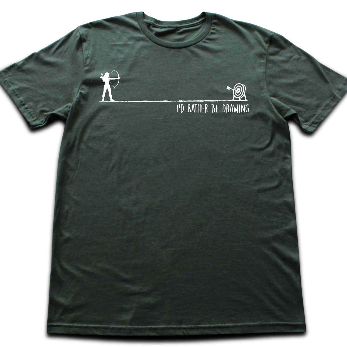 I'd Rather Be Drawing T-shirt