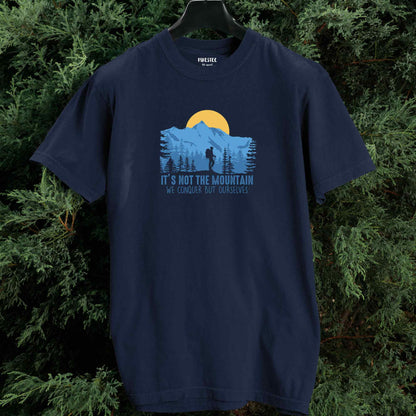 We Conquer Ourselves, Mountain T-shirt