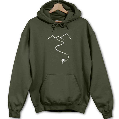Mountain Bike Path Hoodie