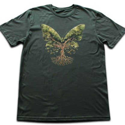 " ButterFly's Tree" graphic T-shirt