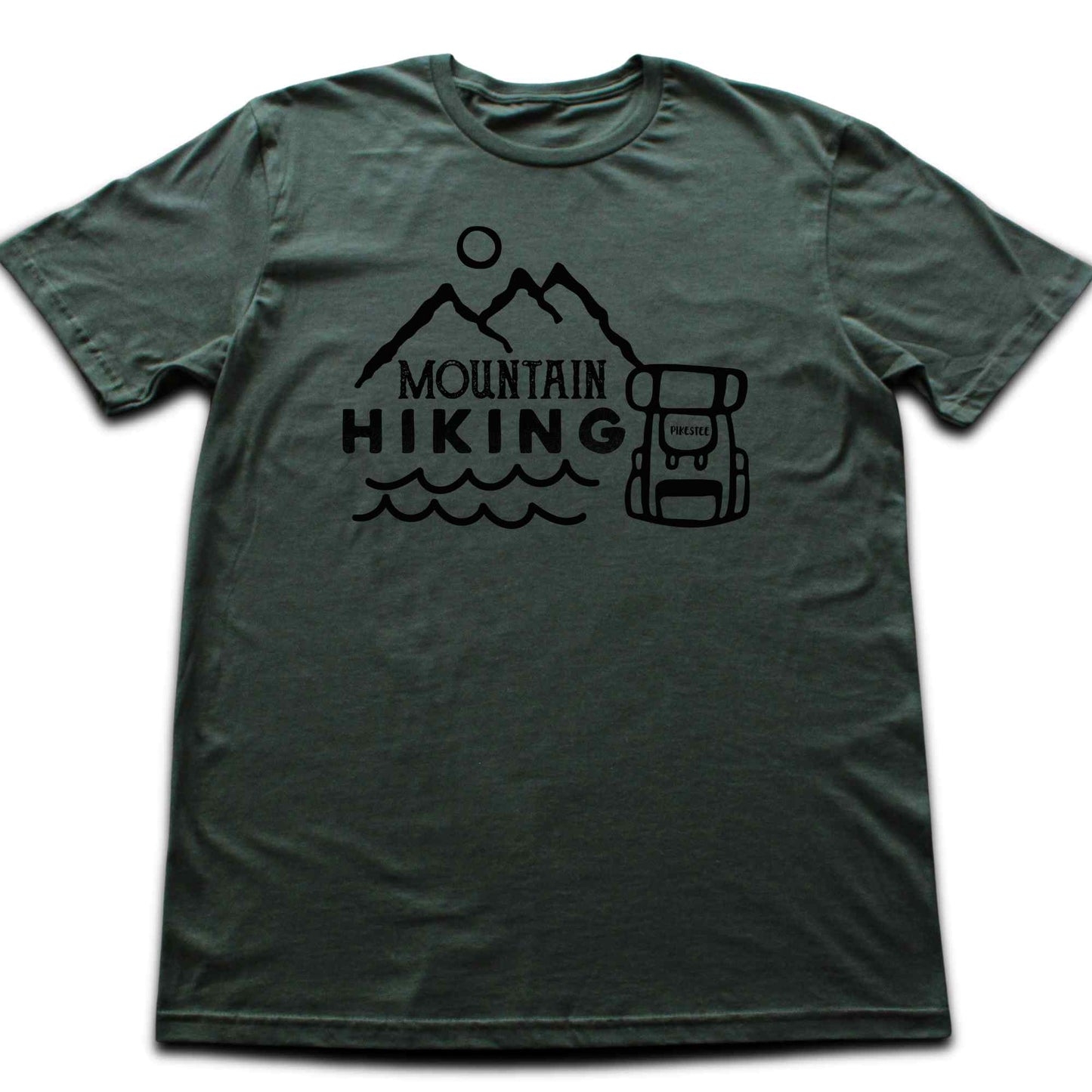 Mountain Hiking Backpack T-shirt