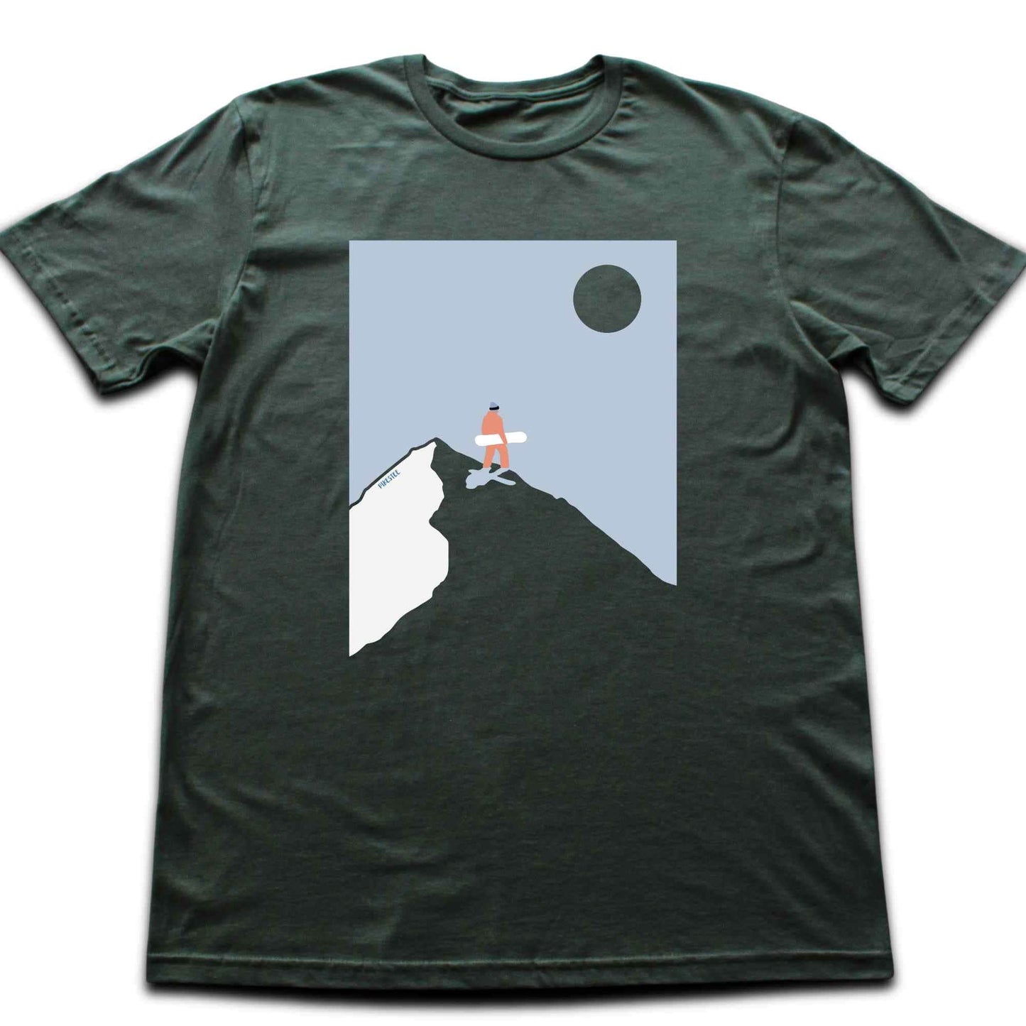 Snowboard On Top T-shirt