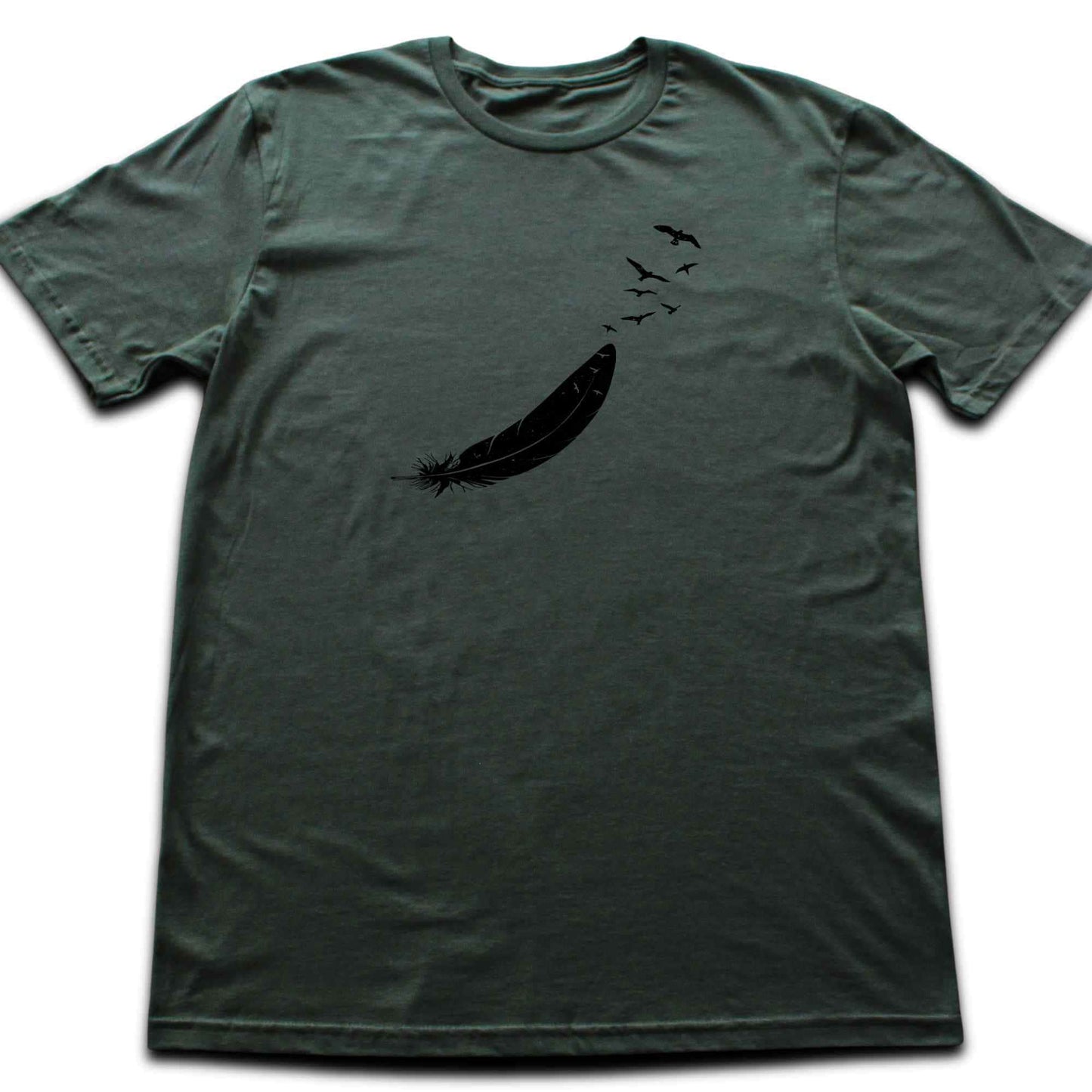Birds Feather T-shirt