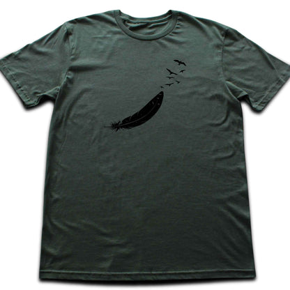 Birds Feather T-shirt