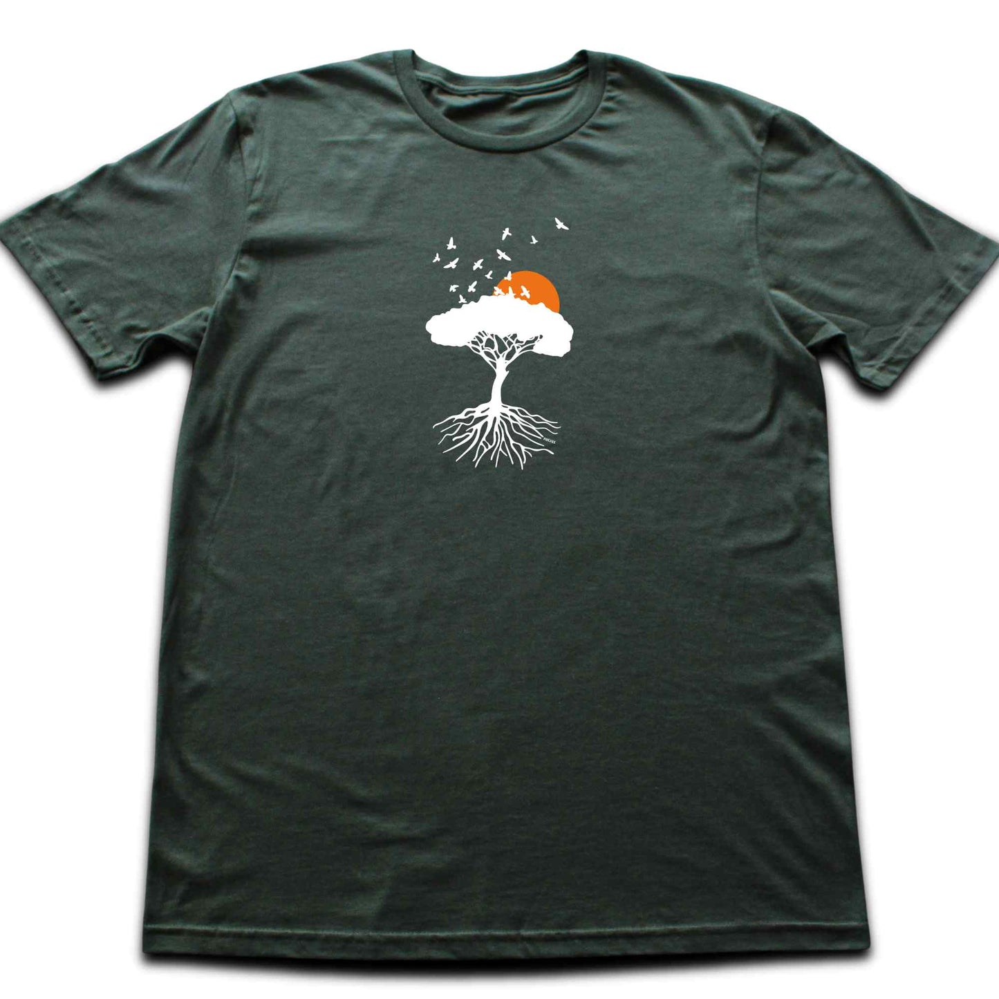 Flying Birds Tree T-shirt