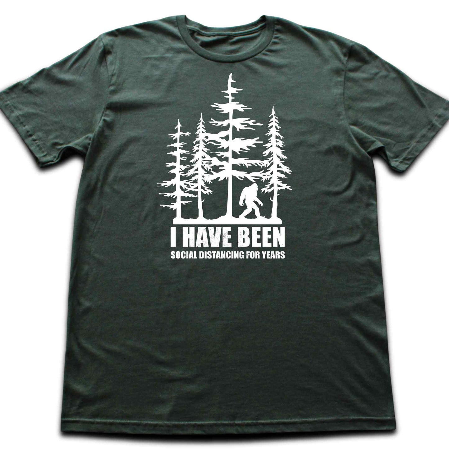 Social Distancing BigFoot T-shirt