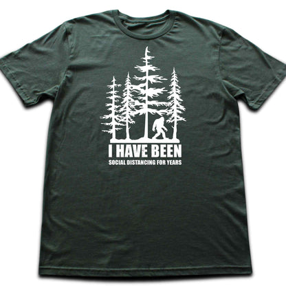 Social Distancing BigFoot T-shirt