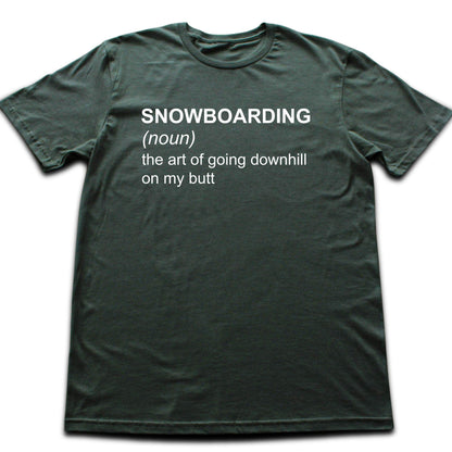 Snowboarding Definition T-shirt