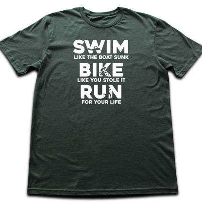 Swim, Bike, Run T-shirt