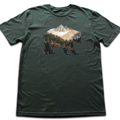 ColorFull Bear Landscape T-shirt