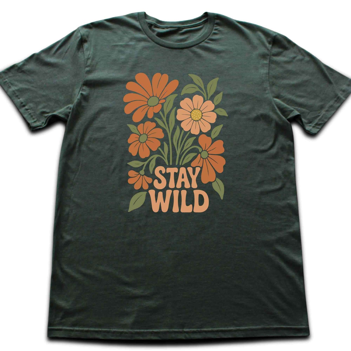 Stay Wild Flowers T-shirt